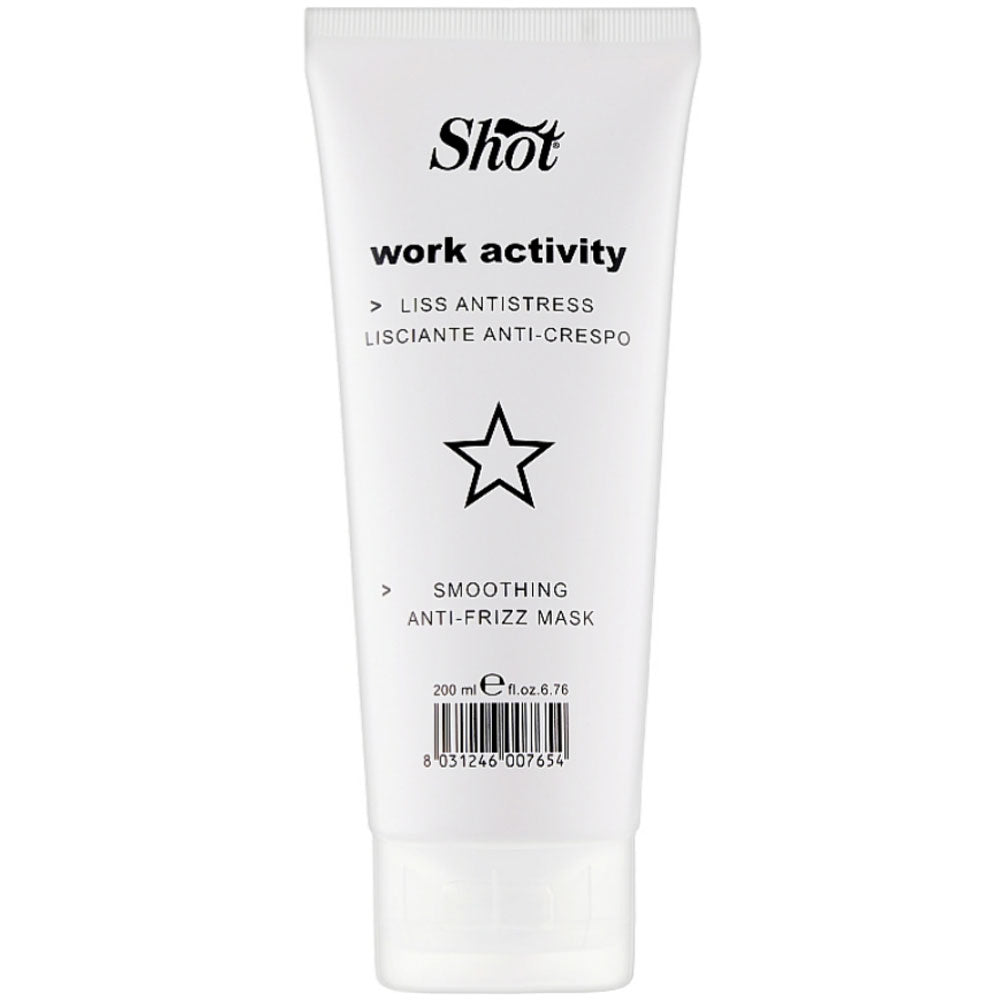 Shot Work Activity Smoothing Anti-Frizz Mask - Розгладжуюча маска для волосся