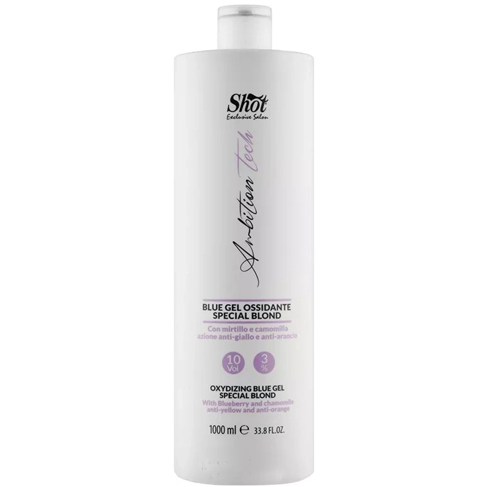 Гель-окислювач із синім пігментом 3% - Shot Ambition Tech Gel Blue Oxidant 10 Vol