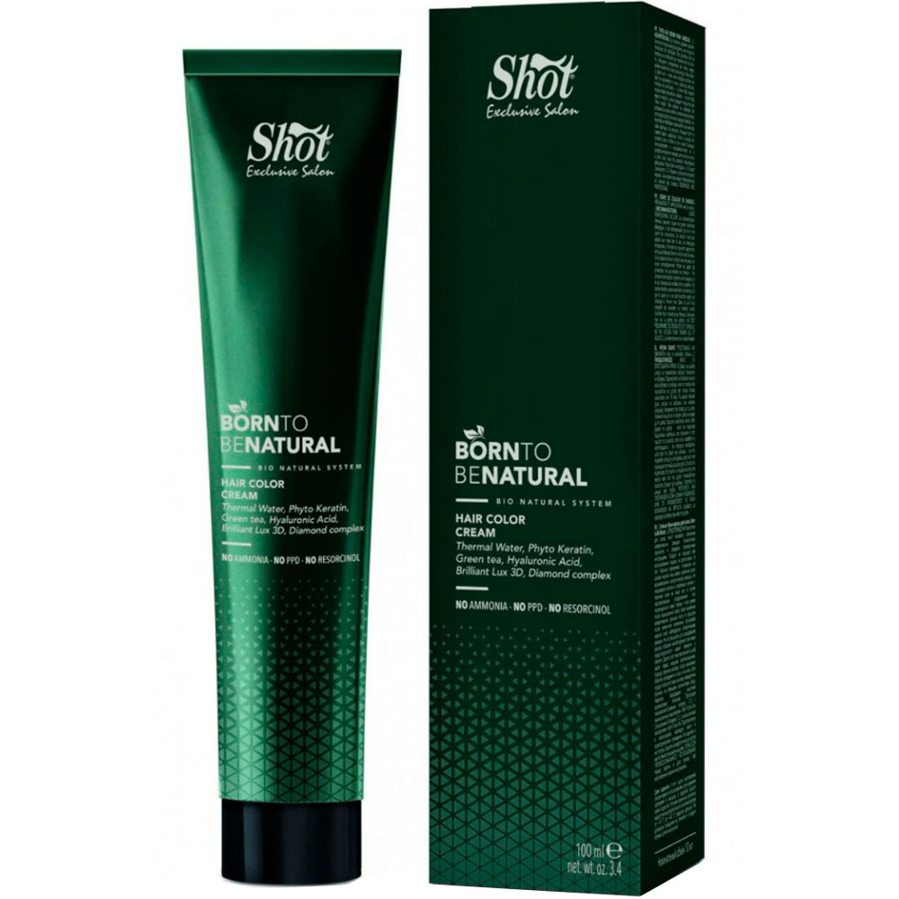 Крем-фарба без аміаку 100 мл - Shot Born To Be Natural Hair Color Cream