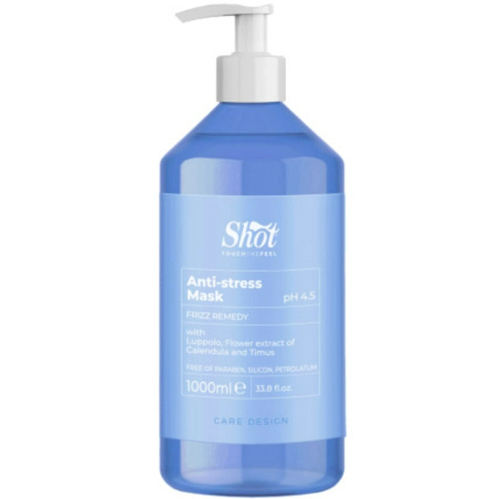 Shot Care Design Liss (Antistress) Smoothing Anti-Frizz Mask - Розгладжуюча маска для волосся 1000 мл