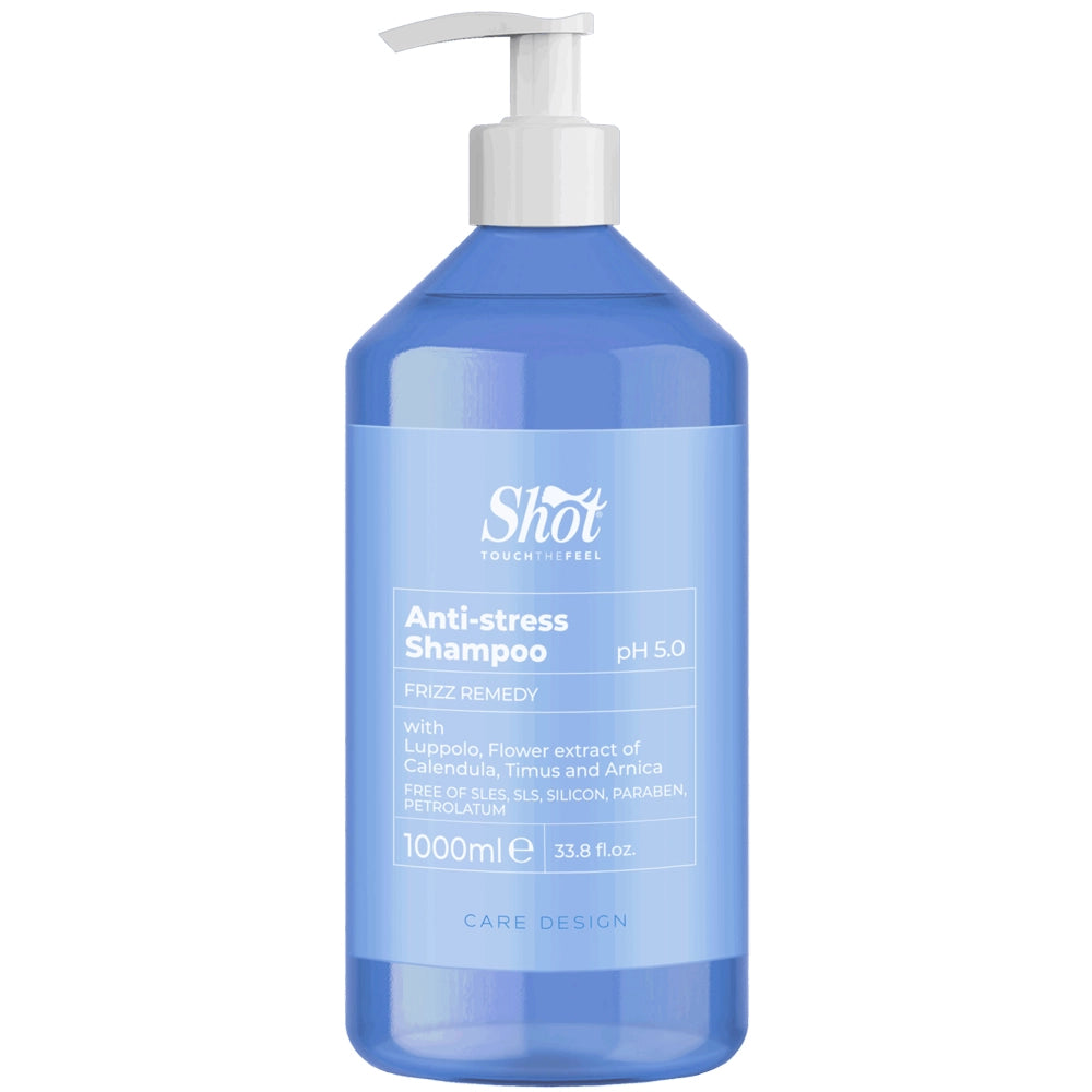 Shot Care Design (Antistress) Shampoo - Шампунь антистрес проти ламкості волосся 1000 мл