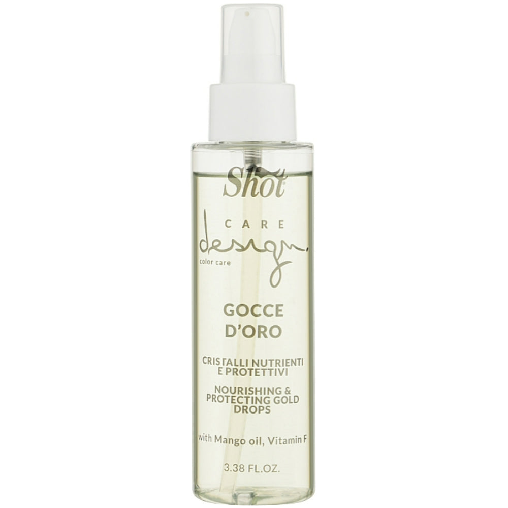 Shot Care Design (Color Care) Gold Drops - Золотые кристаллы для окрашенных волос