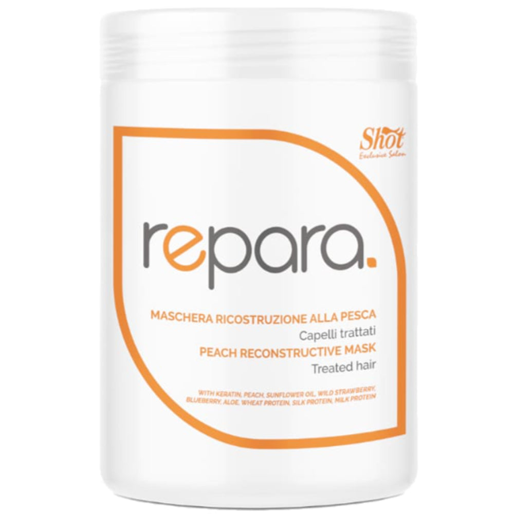 Shot Repara Peach Reconstructive Mask - Маска з персиком для пошкодженого волосся
