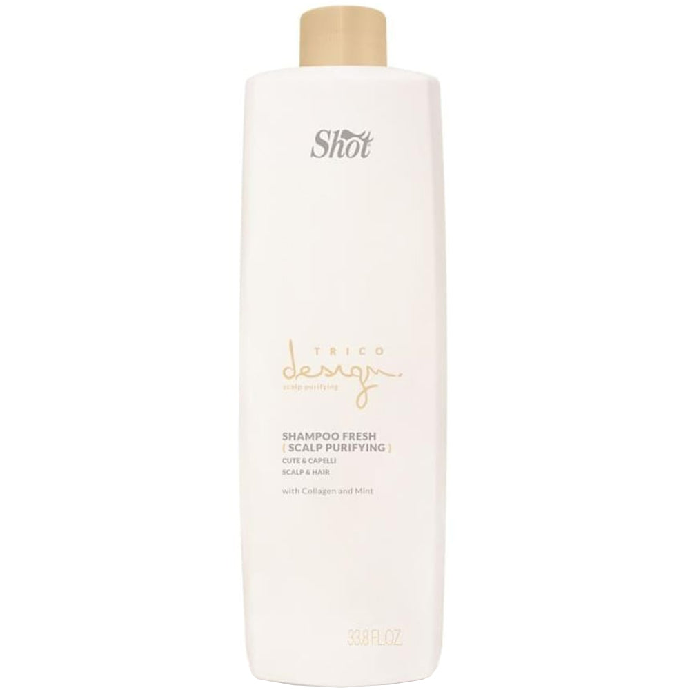 Освежающий шампунь для волос - Shot Trico Design Scalp Purifying Fresh Ice Shampoo