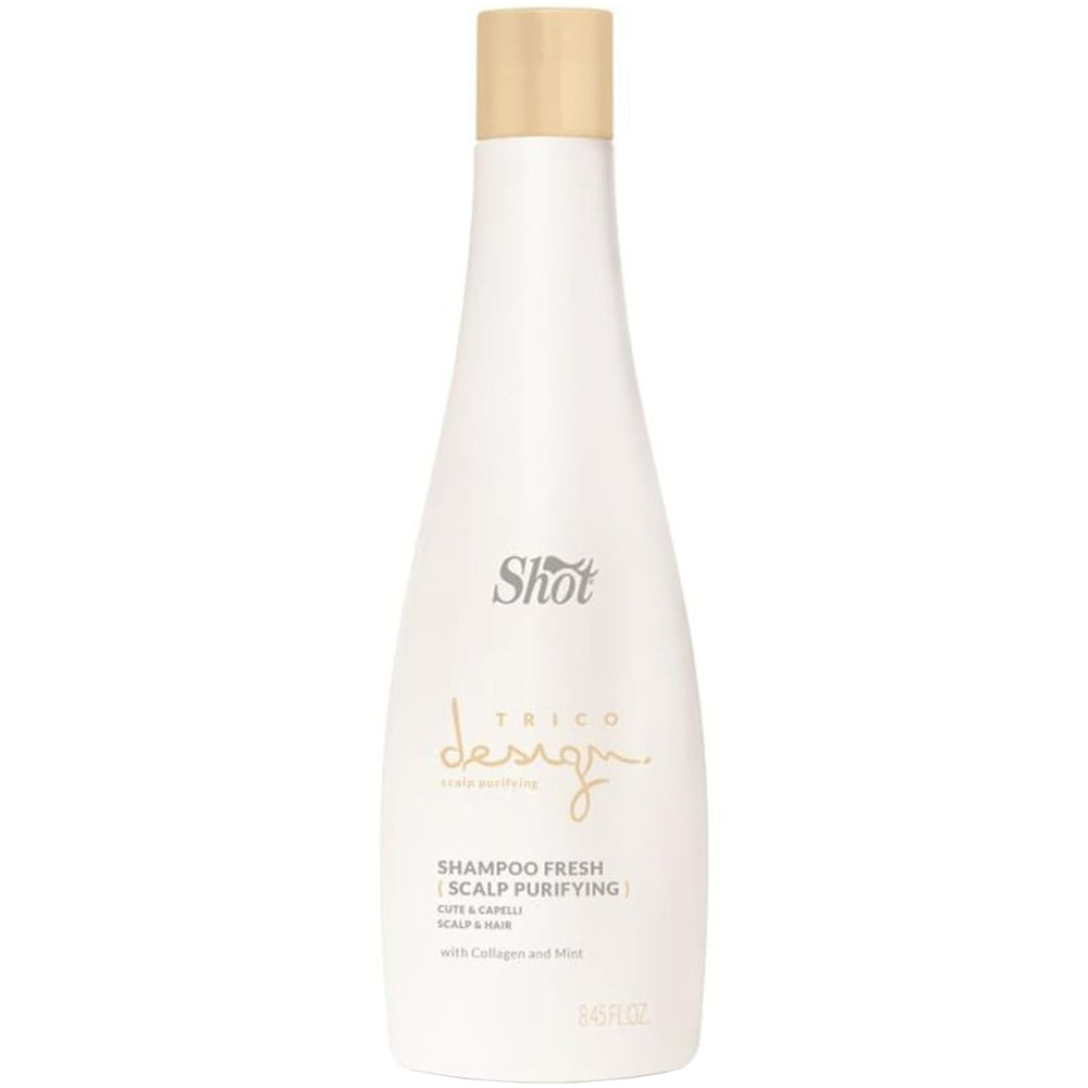 Освежающий шампунь для волос - Shot Trico Design Scalp Purifying Fresh Ice Shampoo