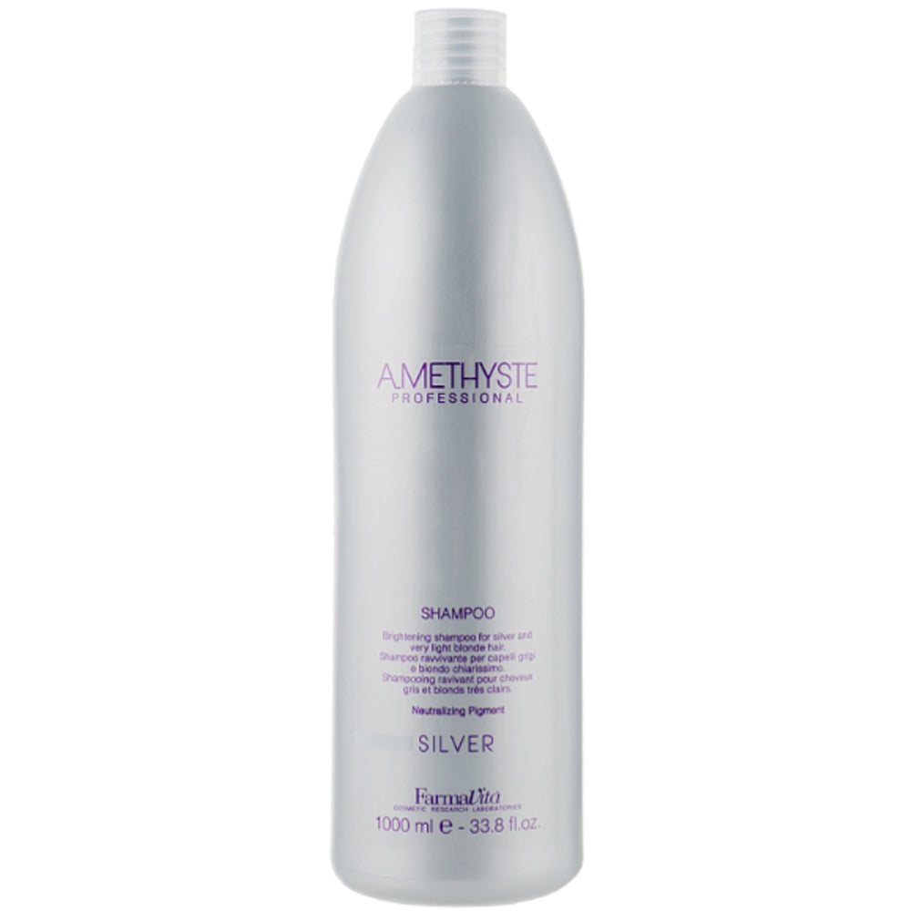 Farmavita Amethyste Silver Shampoo - Шампунь для освітленого та сивого волосся
