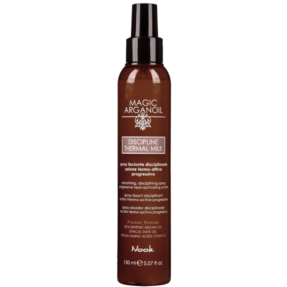 Nook Magic Arganoil Discipline Thermal Milk — Термозащитное молочко-спрей для гладкости волос