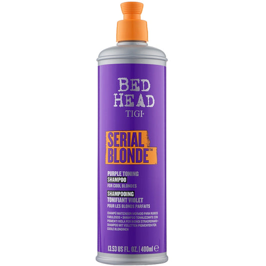 Шампунь для нейтралізації жовтизни світлого волосся - Tigi Bed Head Serial Blonde Purple Toning Shampoo