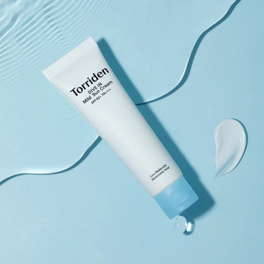 Мягкий солнцезащитный крем - Torriden Dive-In Mild Sun Cream SPF50+ PA++++