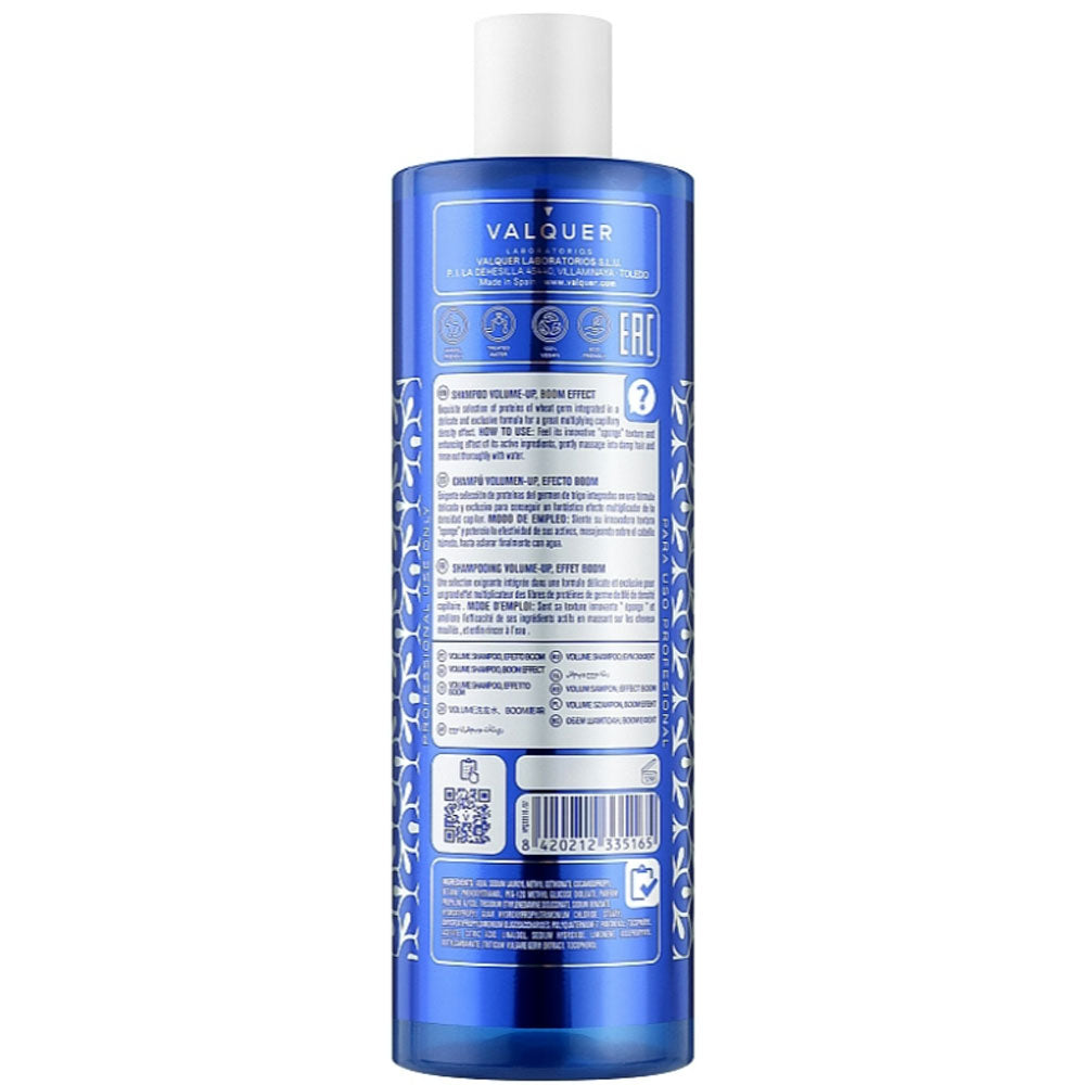 Шампунь для объема волос - Valquer Shampoo Volume-Up Boom Effect