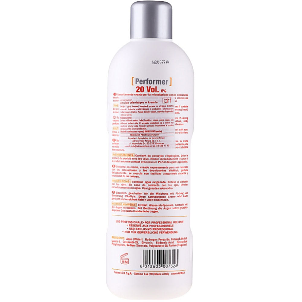 Vitality’s Art Performer Creamy Oxidant 20 Vol - Кремообразный оксидант 6%