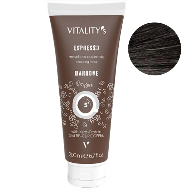Vitality’s Espresso Coloring Conditioner - Восстанавливающий бальзам с окрашивающим эффектом 200 мл