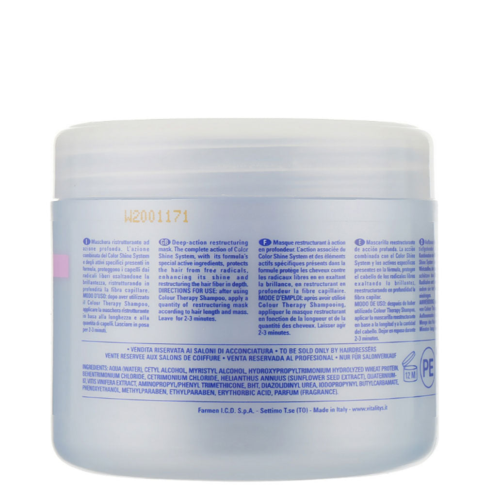 Vitality’s Intensive Colour Therapy Mask - Маска для окрашенных волос