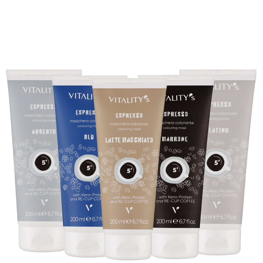 Vitality’s Espresso Coloring Conditioner - Восстанавливающий бальзам с окрашивающим эффектом 200 мл