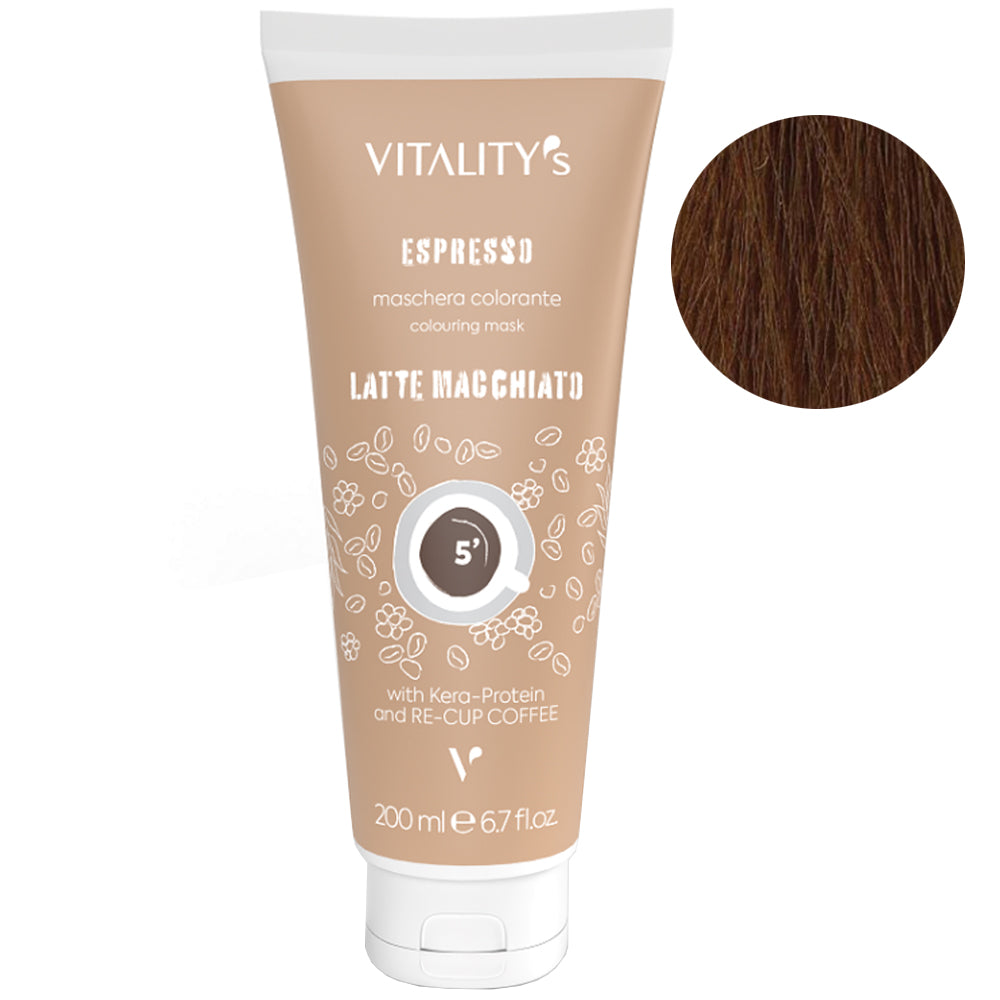 Vitality’s Espresso Coloring Conditioner - Восстанавливающий бальзам с окрашивающим эффектом 200 мл