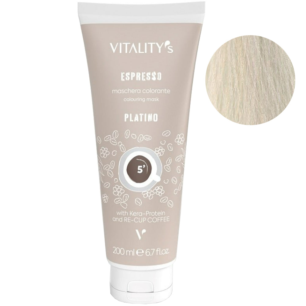 Vitality’s Espresso Coloring Conditioner - Восстанавливающий бальзам с окрашивающим эффектом 200 мл