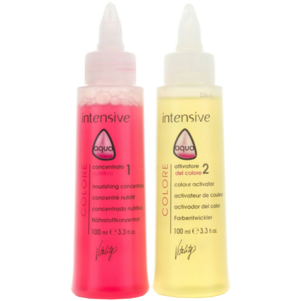 Vitality’s Intensive Aqua After-Colour Keratin Treatment Kit - Кератиновый уход для окрашенных волос