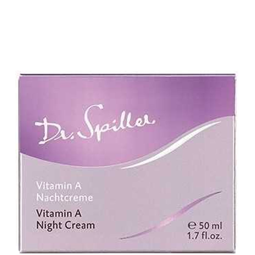Нічний омолоджувальний крем з вітаміном А - Dr. Spiller Vitamin A Night Cream