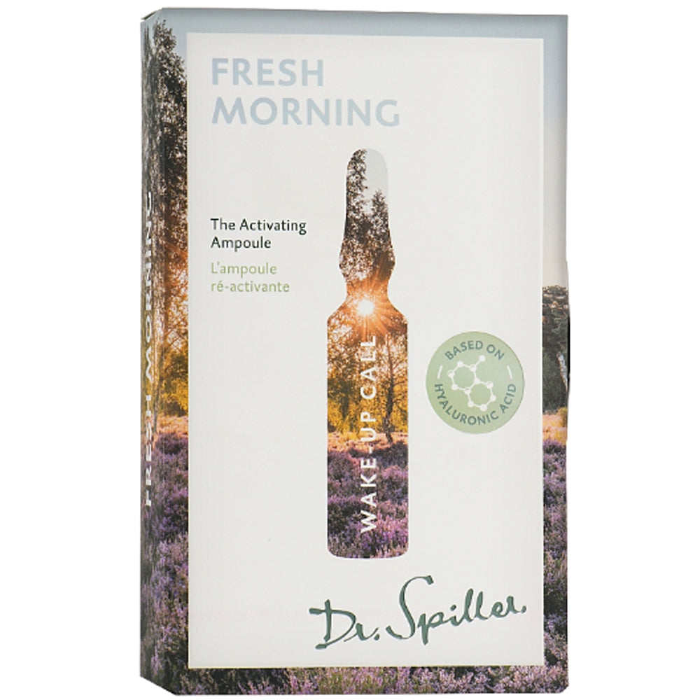 Ампульный концентрат Свежее утро. Пробуждение – Dr. Spiller Wake-up Call Fresh Morning