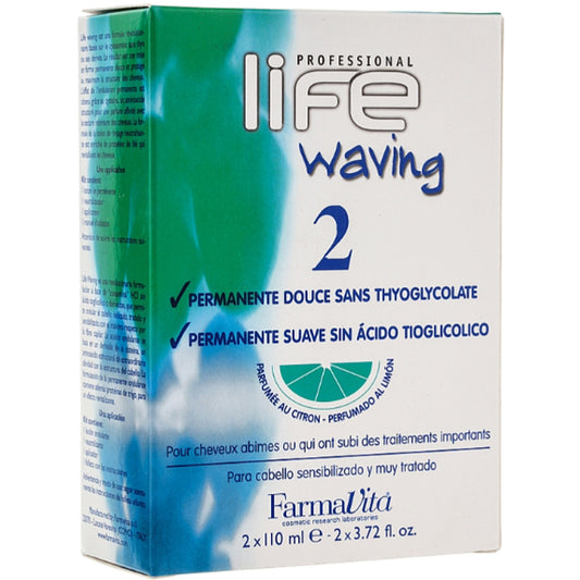 FarmaVita Life Waving 2 – Біозавивка із запахом цитруса для пошкодженного волосся