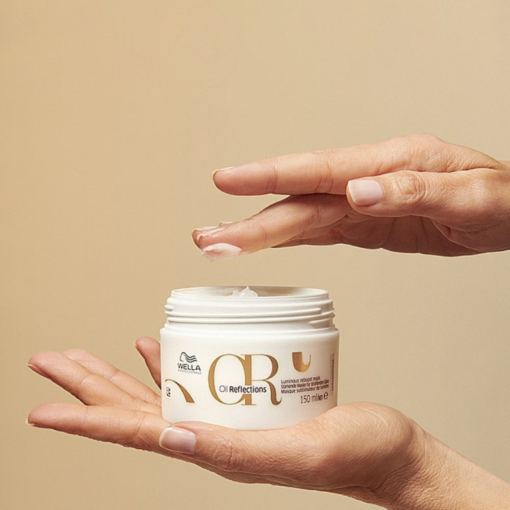 Wella Oil Reflections Luminous Reboost Mask - Маска для інтенсивного блиску