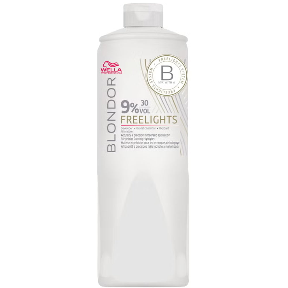 Wella Professionals Blondor Freelights Oxydant 30 vol - Оксидант для пудри 9%