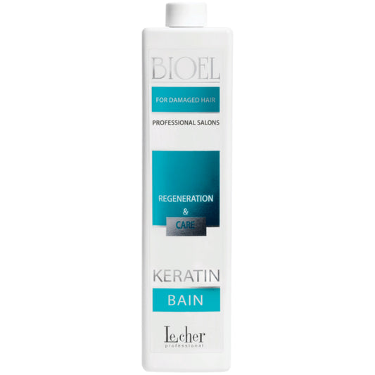 LeCher Professional Кeratin Bioel Shampoo - Шампунь для пошкодженого волосся