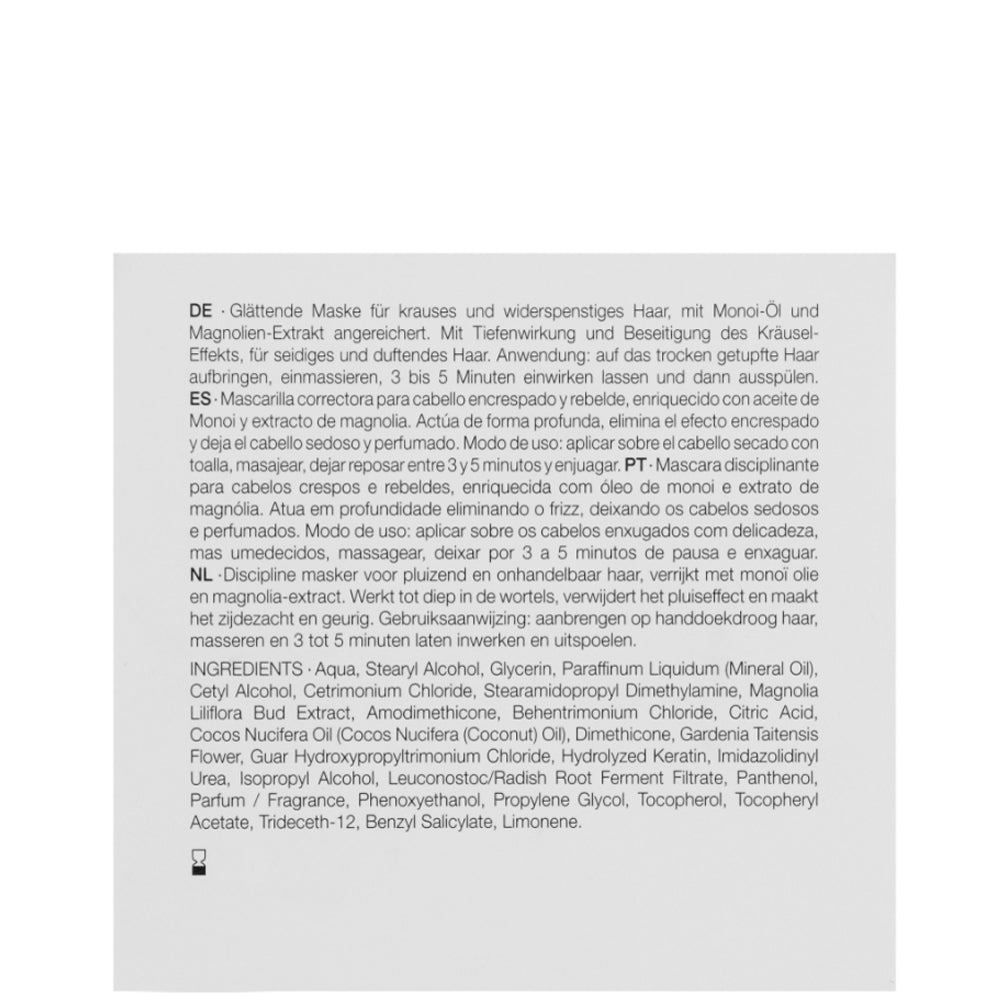 Маска для волосся Ідеальна гладкість - pH Laboratories склад