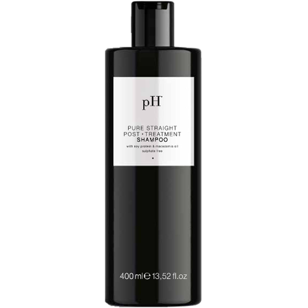 Бессульфатный шампунь для гладкости выпрямленных волос - pH Laboratories Pure Straight Post Treatment Shampoo