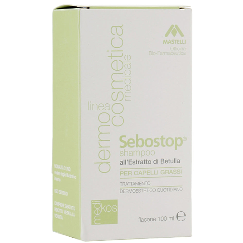 Шампунь для жирных волос - Mastelli Sebostop Shampoo For Greasy Hair