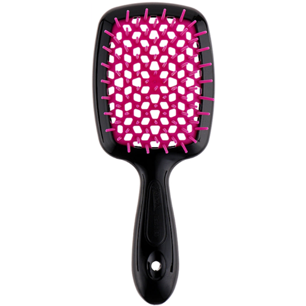 Гребінець для волосся фуксія - Janeke Superbrush Small Fuchsia