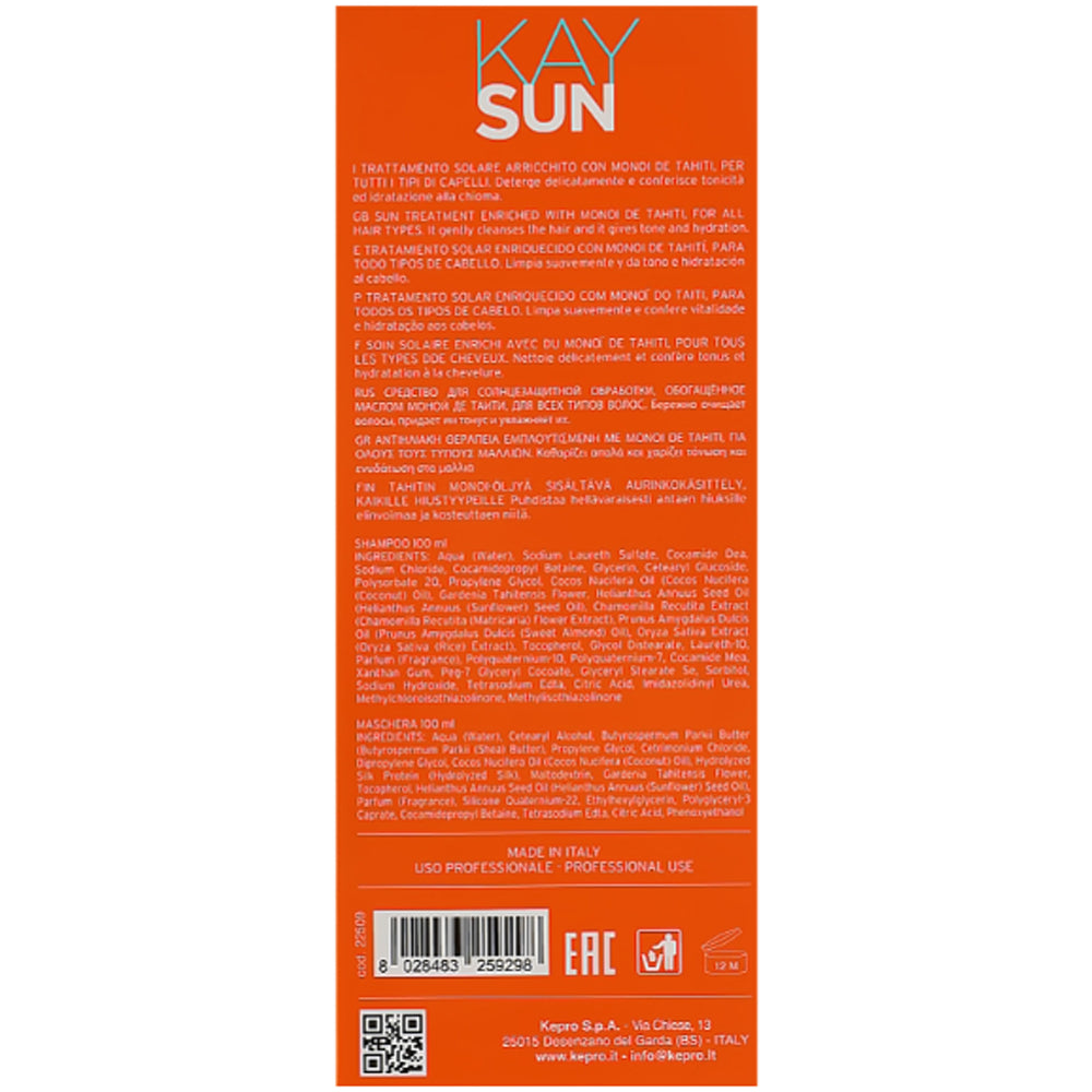Набір для волосся - KayPro Sun