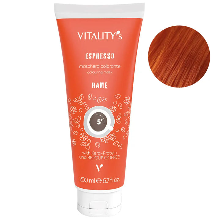 Vitality’s Espresso Coloring Conditioner - Восстанавливающий бальзам с окрашивающим эффектом 200 мл