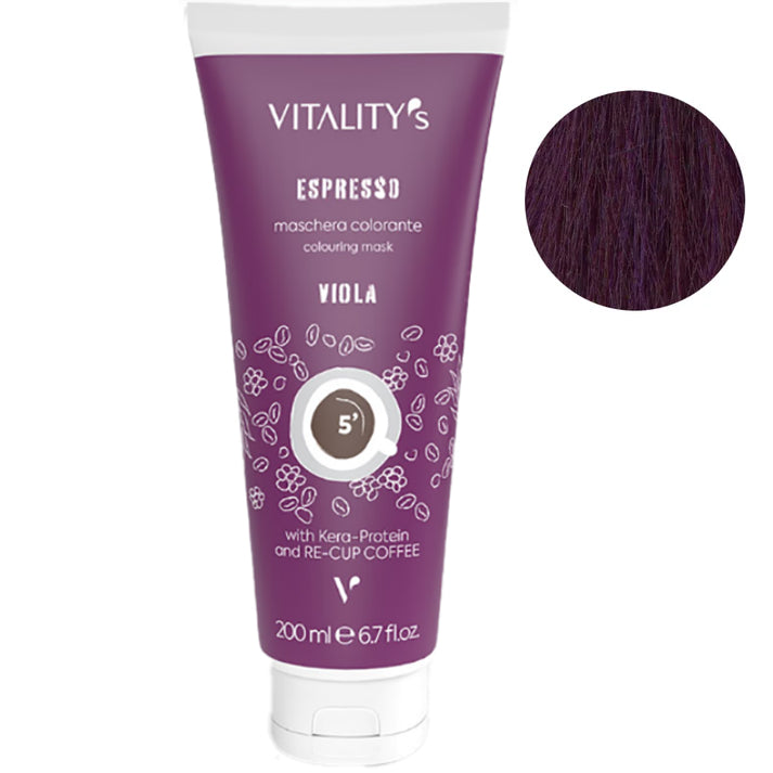 Vitality’s Espresso Coloring Conditioner - Восстанавливающий бальзам с окрашивающим эффектом 200 мл
