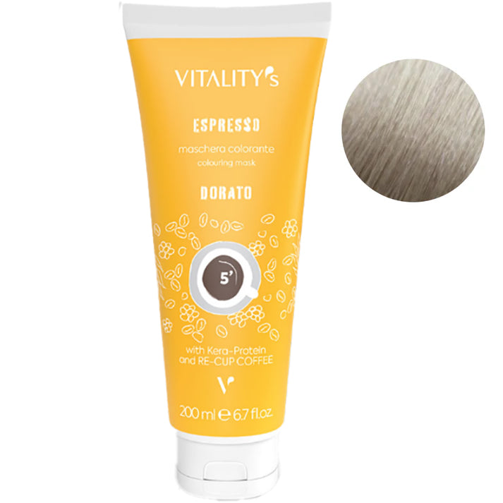 Vitality’s Espresso Coloring Conditioner - Восстанавливающий бальзам с окрашивающим эффектом 200 мл