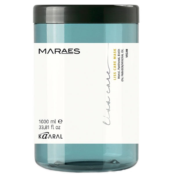 Маска для прямых волос с пантенолом и биотином - Kaaral Maraes Liss Care Mask