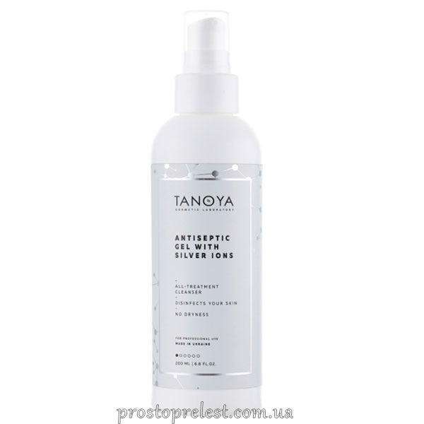 Tanoya Antiseptic Gel with Silver Lons - Гель-антисептик з іонами срібла