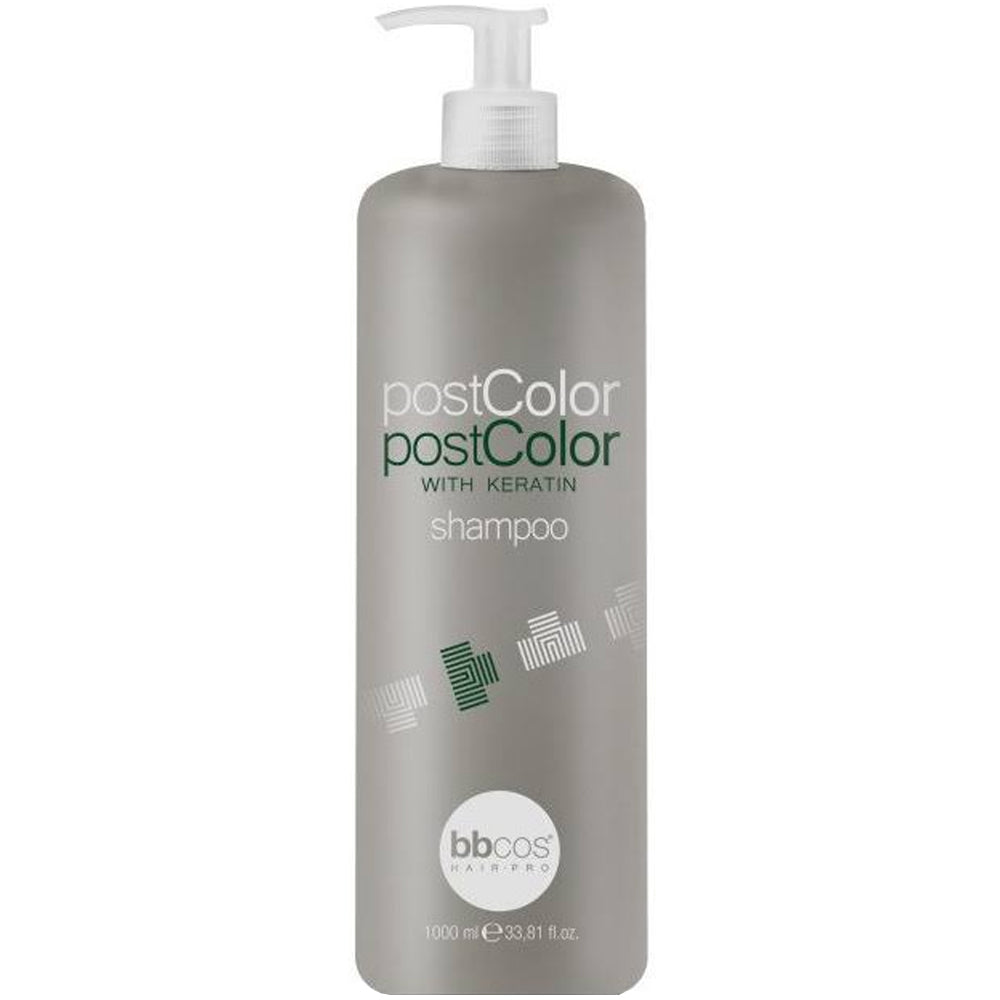 Шампунь після фарбування - BBcos Post Color With Keratin Shampoo