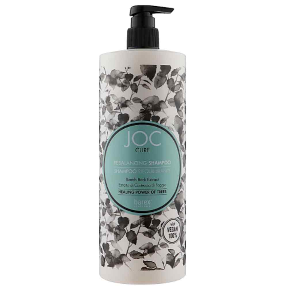 Шампунь очищающий для жирної шкіри голови - Barex Italiana Joc Cure 1000 мл