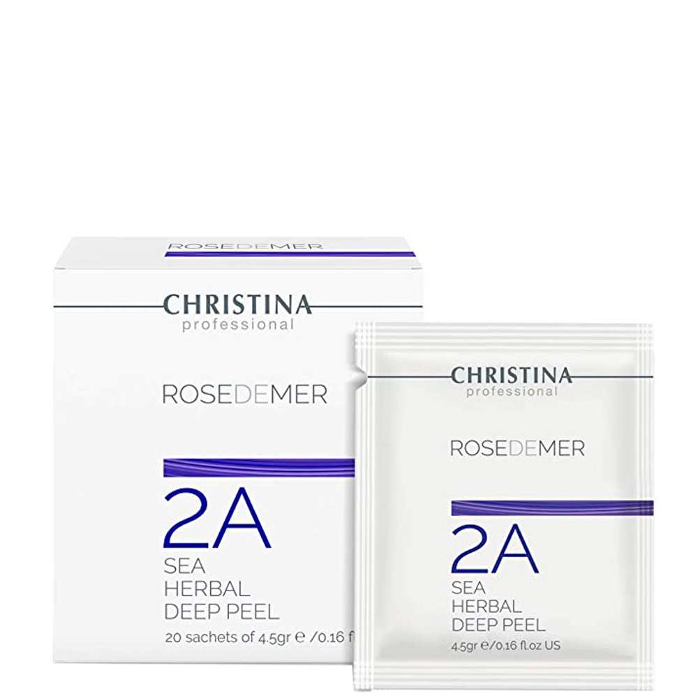 Натуральный коралловый механический пилинг (шаг 2а) - Christina Rose de Mer Sea Herbal Deep Peel