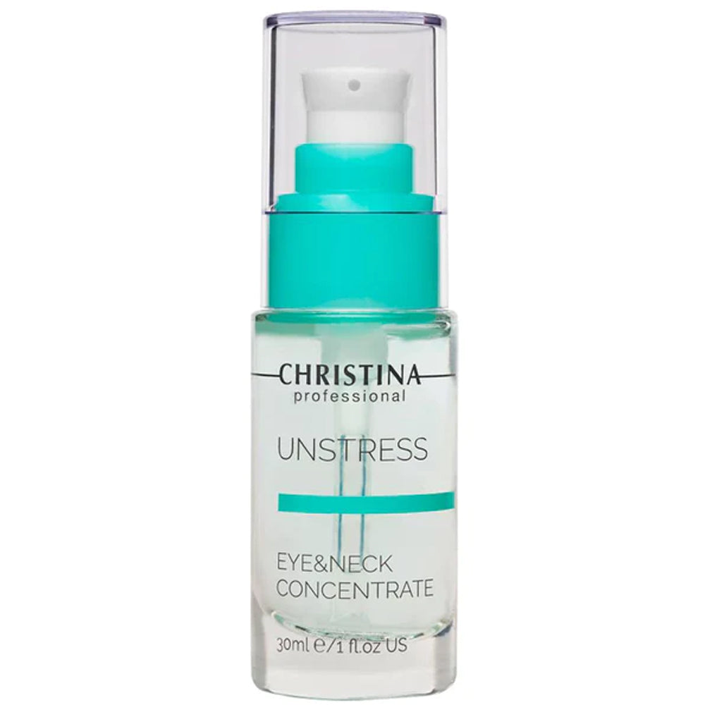 Christina Unstress Eye & Neck Concentrate - Концентрат для кожи вокруг глаз и шеи