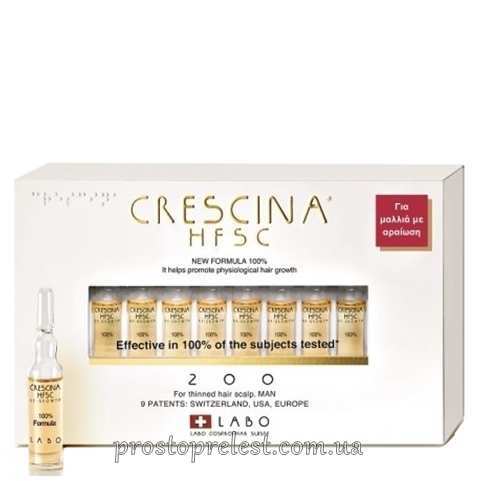 Crescina HFSC Re-Growth 200 Man - Средство для восстановления роста волос 200, формула для мужчин