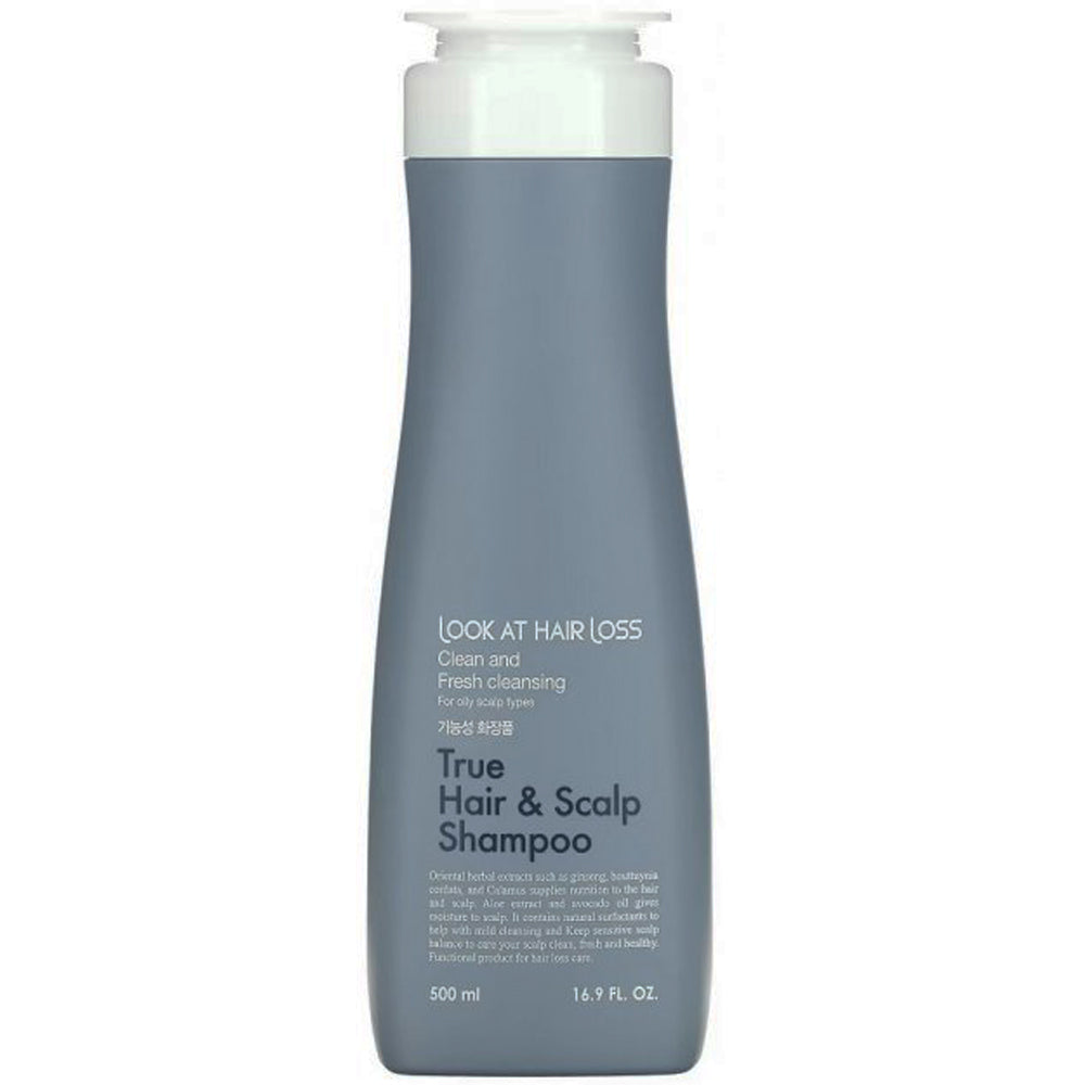 Шампунь от выпадения для жирной кожи головы - Daeng Gi Meo Ri Look At Hair Loss True Hair & Scalp Shampoo