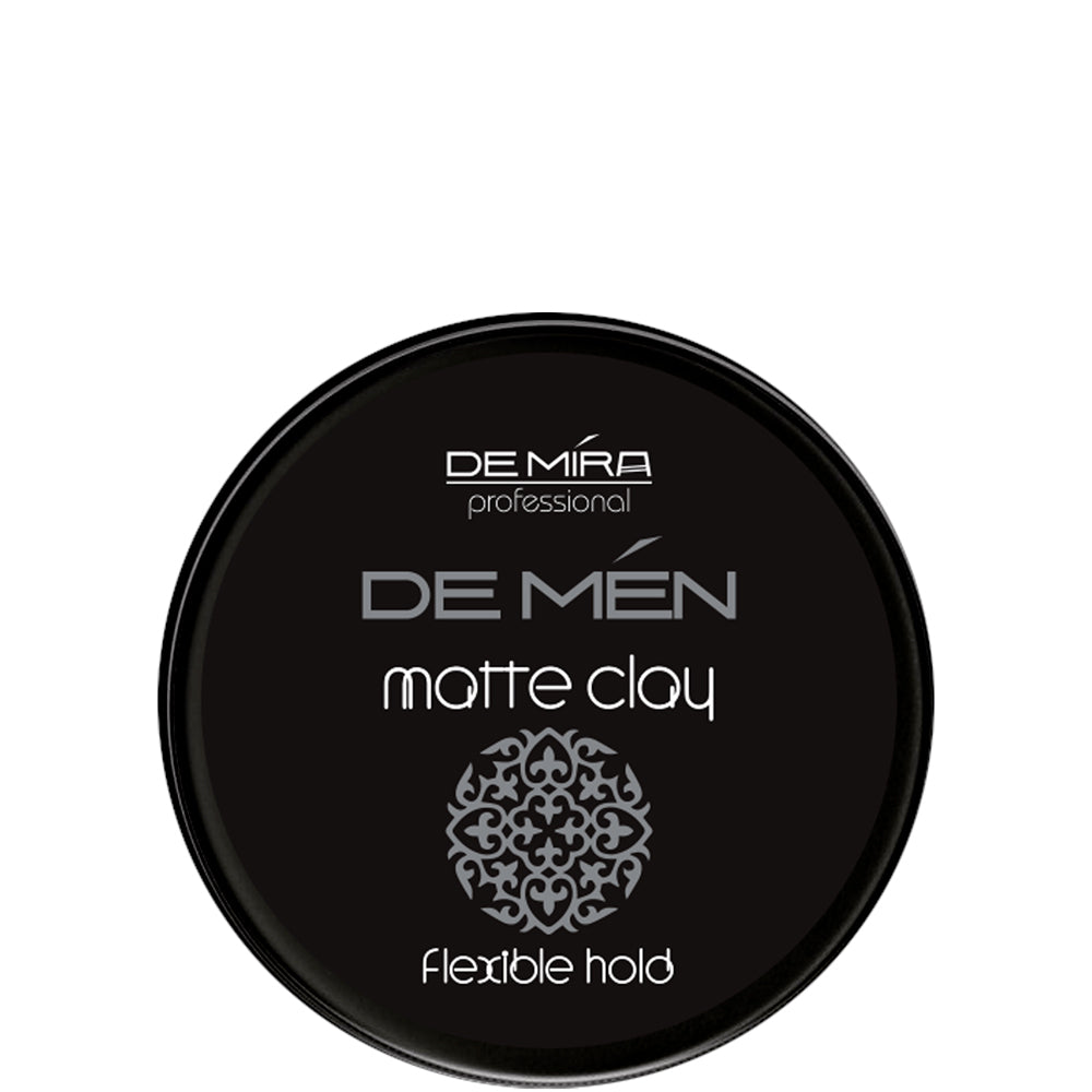 Стайлинга матовая глина для укладки волос и бороды - DeMira Professional DeMen Matte Clay