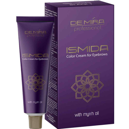 Професійна крем-фарба для брів 20мл+20мл - DeMira Professional Ismida Color Cream For Eyebrows 20ml+20ml