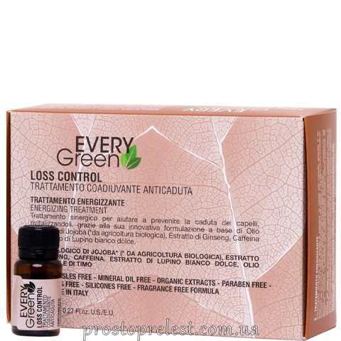 Dikson Every Green Loss Control Energising Treatment - Ампулы против выпадения волос