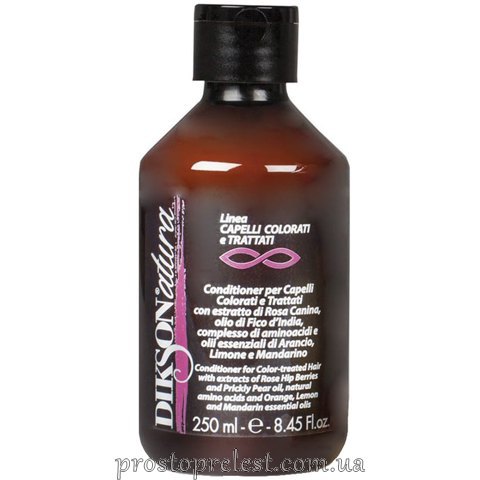 Dikson Natura Conditioner Colorati - Кондиционер для окрашенных волос с экстрактом красного шиповника