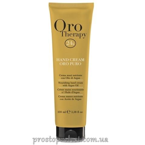 Fanola Oro Therapy Hand Cream Oro Puro - Крем для рук