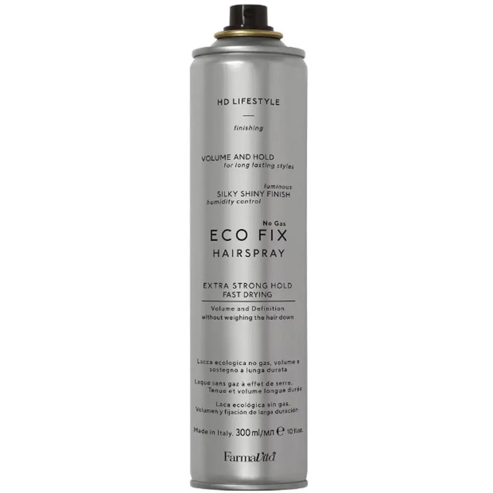 Farmavita HD Life Style Eco Fix No Gas - Жидкий лак сильной фиксации без газа