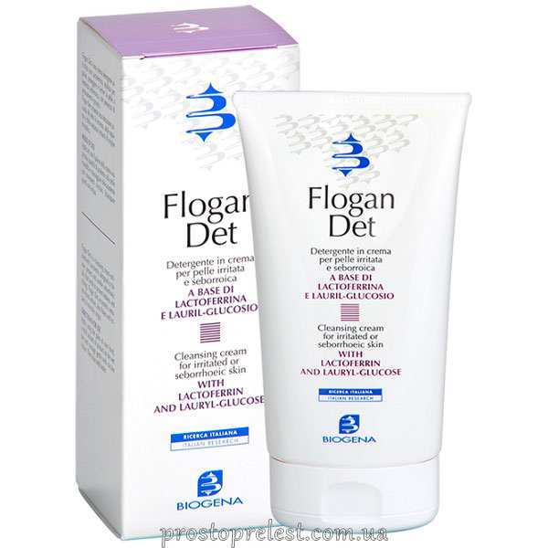 Biogena Flogan Det - Очищаючий крем-гель для чутливої або пошкодженої шкіри